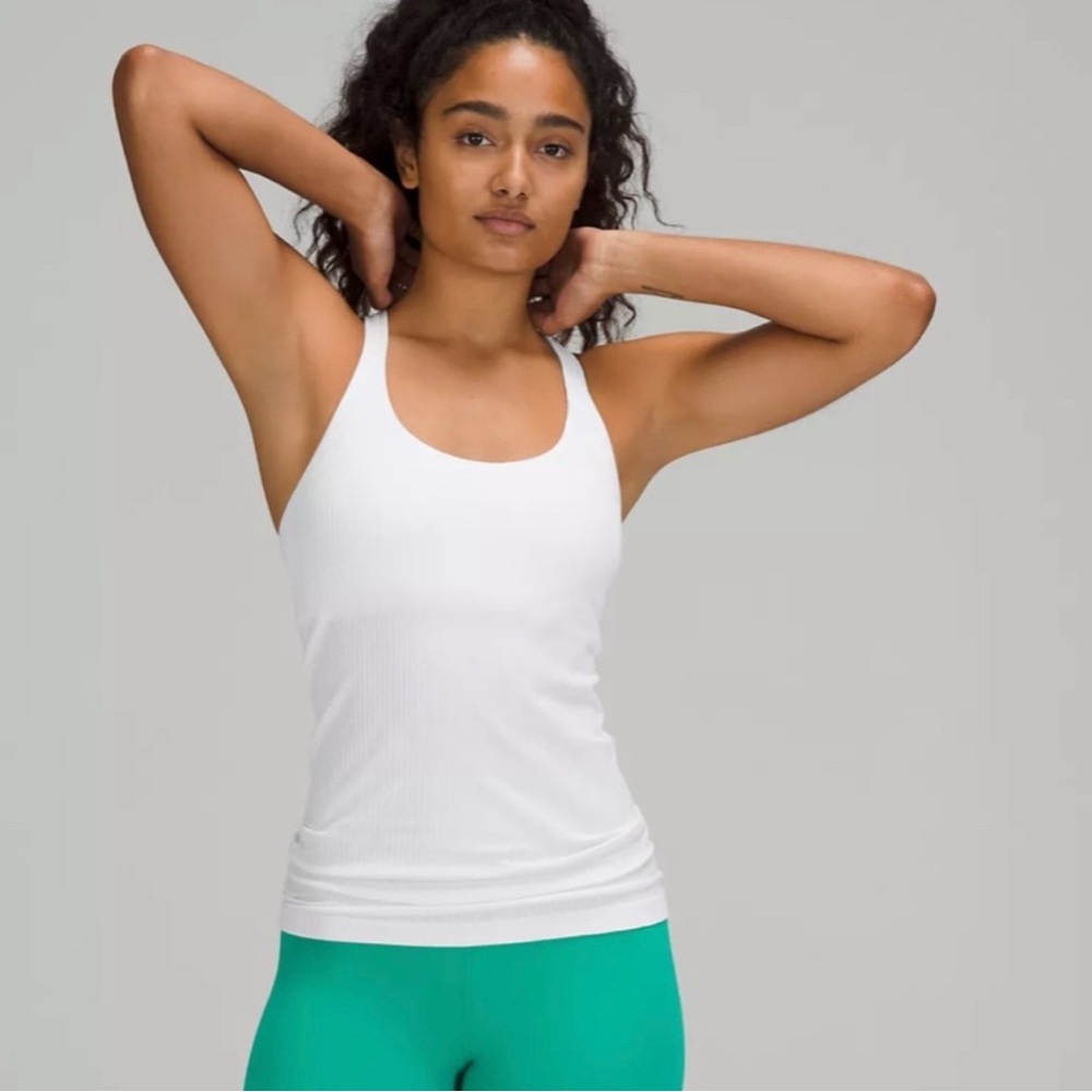 lululemon athletica White Tank Top